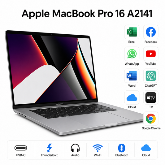 Apple MacBook Pro 16” A2141 / i7-9750H / 32GB RAM / 512GB SSD / Radeon 5300M 4 GB