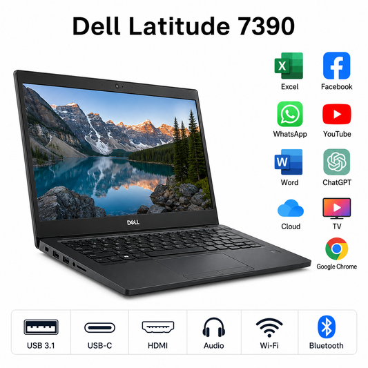 Dell Latitude 7390 Poleasingowy / i5-8350U / 8GB / 256GB SSD / Windows 11