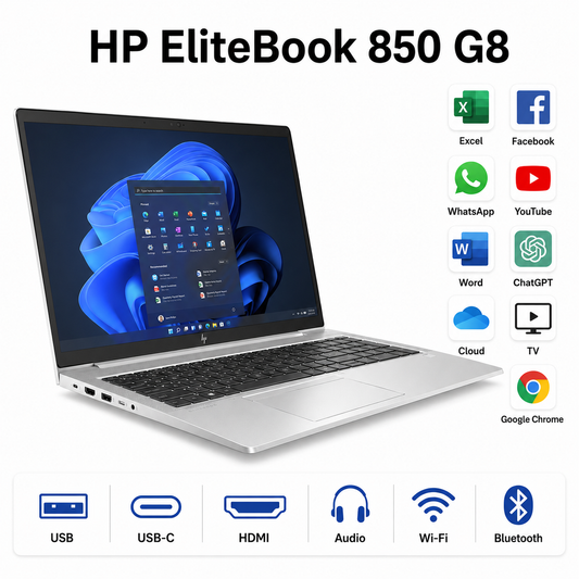 HP EliteBook 850 G8 i5-1135G7 16GB 256GB SSD FHD 15,6" / Windows 11 / Poleasingowy