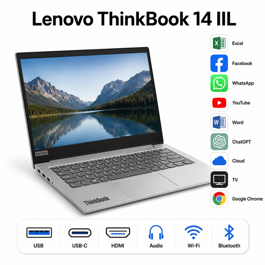Lenovo ThinkBook 14 IIL 14" FHD i5-1035G1 8GB 256GB SSD Windows 11