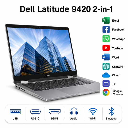 Dell Latitude 9420 2-in-1 14" Touch i7-1185G7 16GB 256GB SSD Windows 11