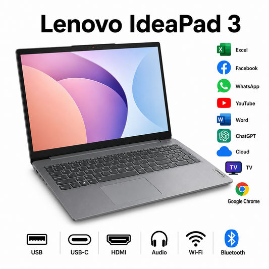Lenovo IdeaPad 3 15" i5-1135G7 8GB 512GB SSD Windows 11 Iris Xe