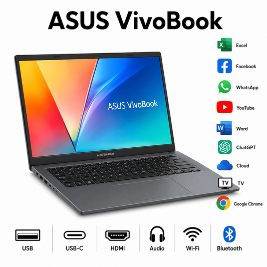 ASUS VivoBook 15.6" i5-1035G1 8GB 256GB SSD Windows 11 FHD